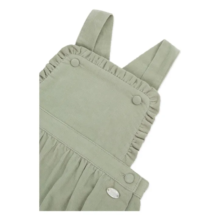 Salopette Courte | Sauge- Image produit n°1