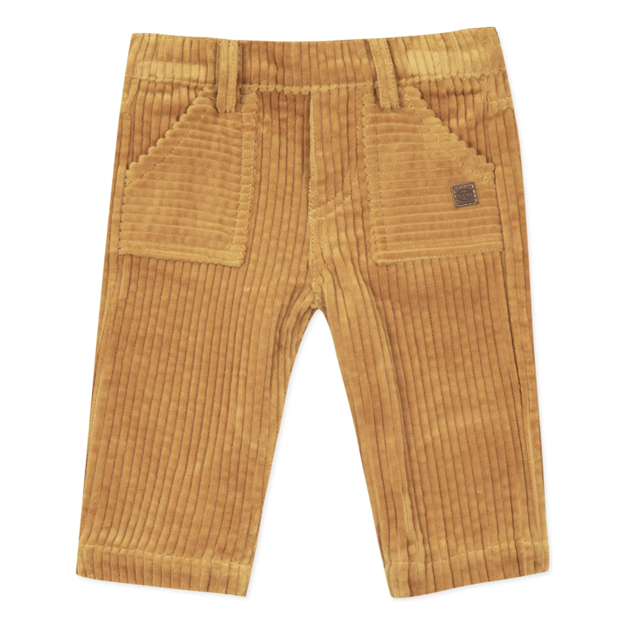 Tartine Et Chocolat Men's Mustard Corduroy Pants