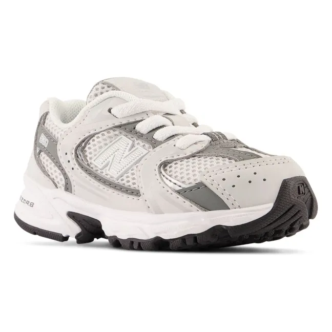 530 Zapatillas con cordones elásticos | Gris