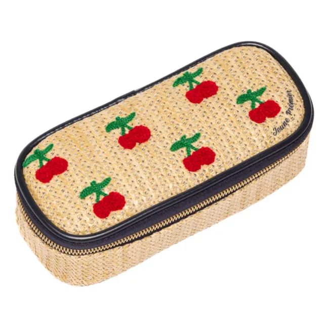 Funda de rafia Cherry  | Azul Marino