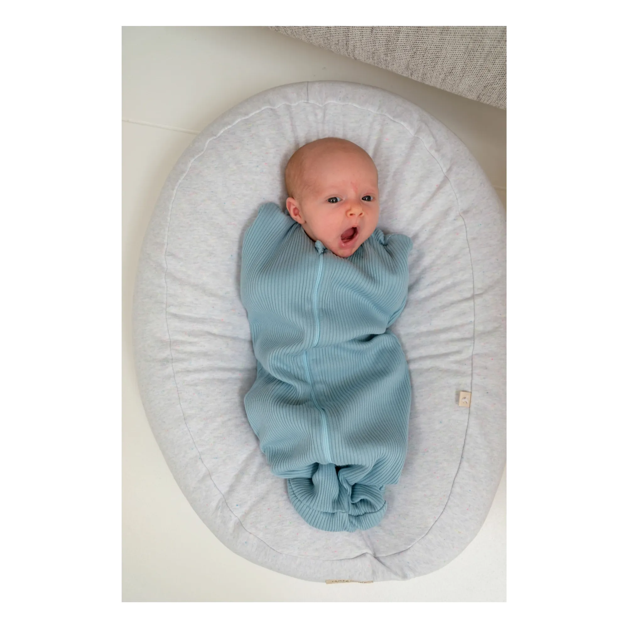 Tante Reine - Housse pour nid bébé en coton bio (Tante Reine) - Image 1