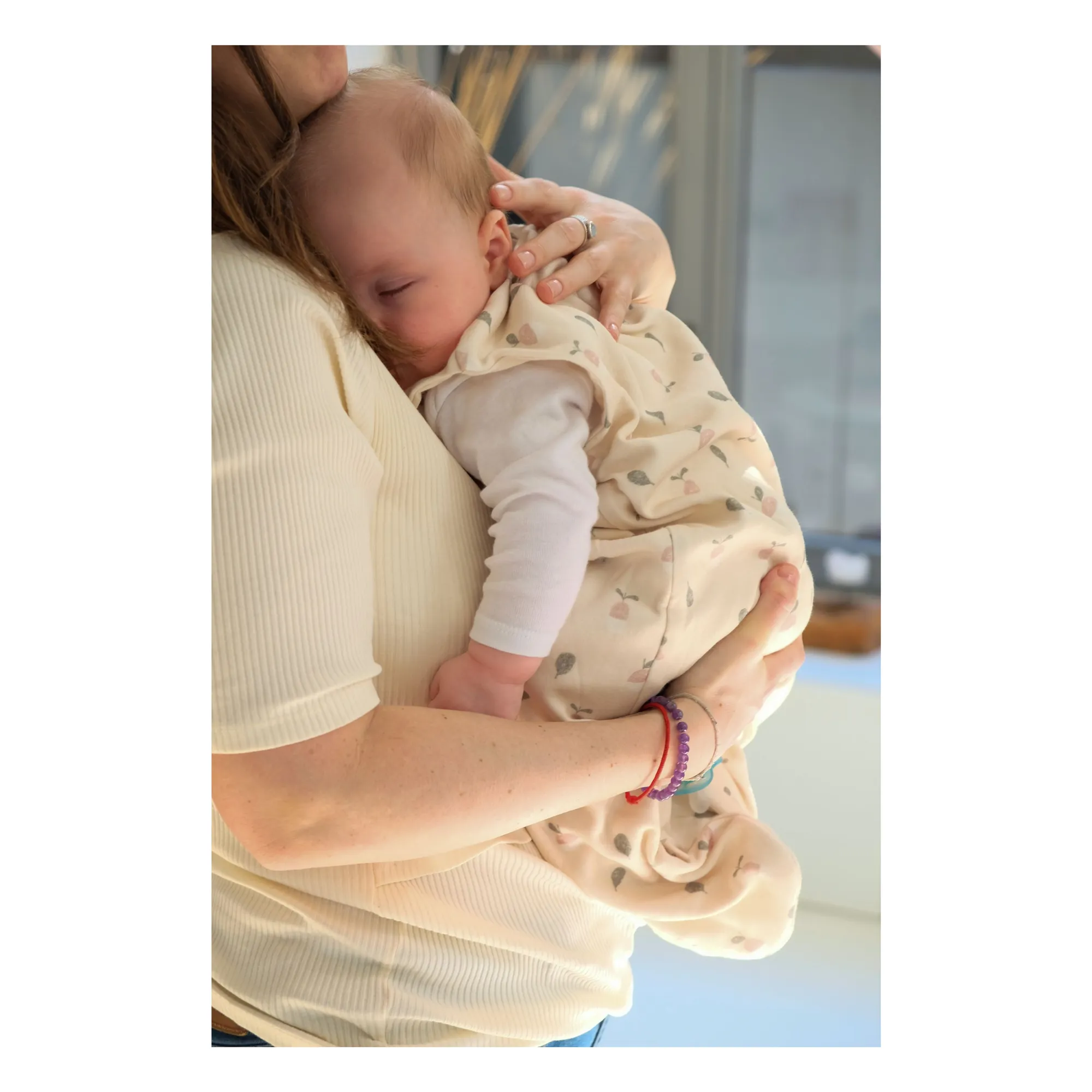Lightweight sleeping bag in organic cotton | Ecru- Product image n°3