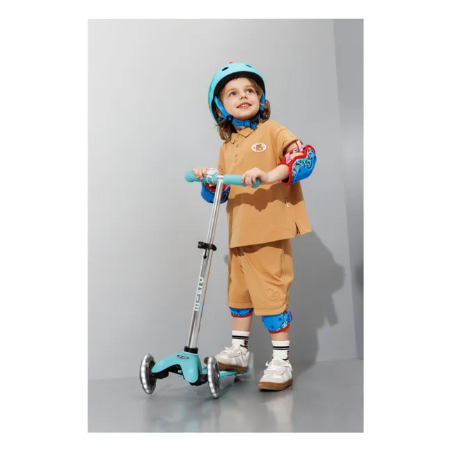 Mini Micro Deluxe Glow LED Scooter  | Aqua