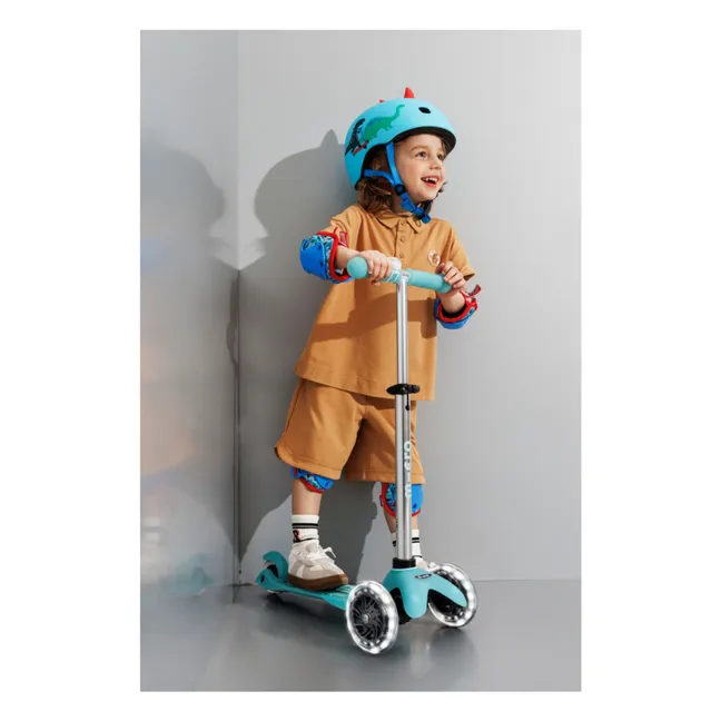 Mini Micro Deluxe Glow LED Scooter  | Aqua
