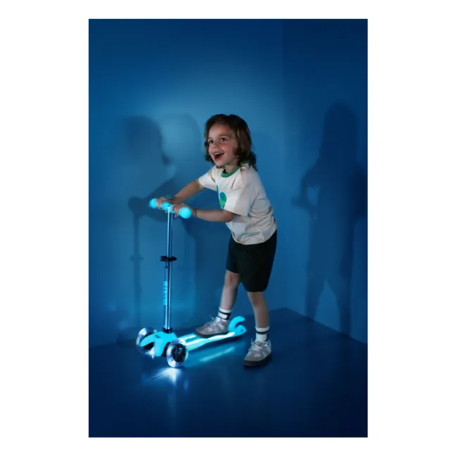 Mini Micro Deluxe Glow LED Scooter  | Aqua