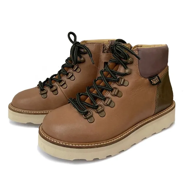 Botas Cordones Eddie | Marrón