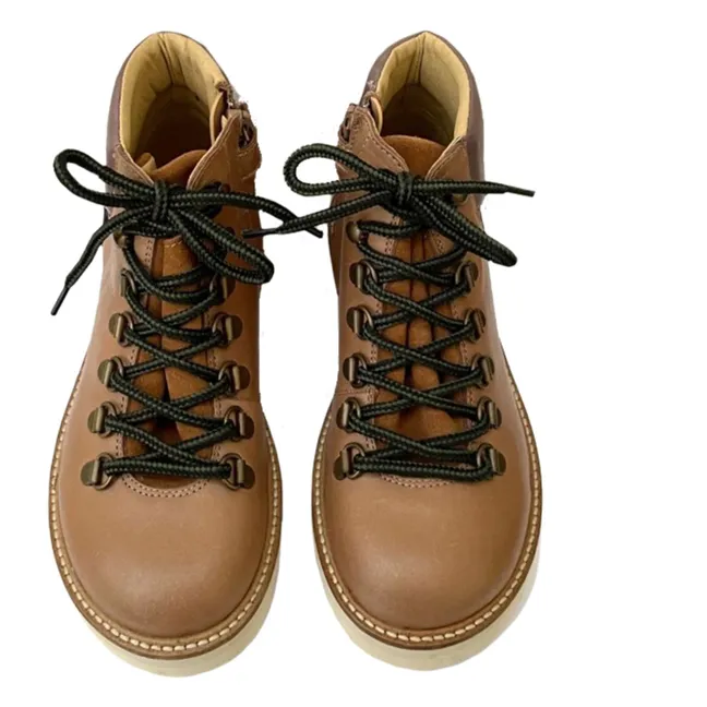 Botas Cordones Eddie | Marrón