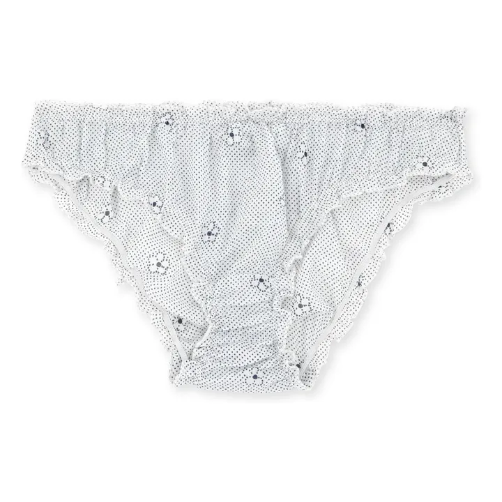 Bragas Alia Flowers | Azul- Imagen del producto n°0