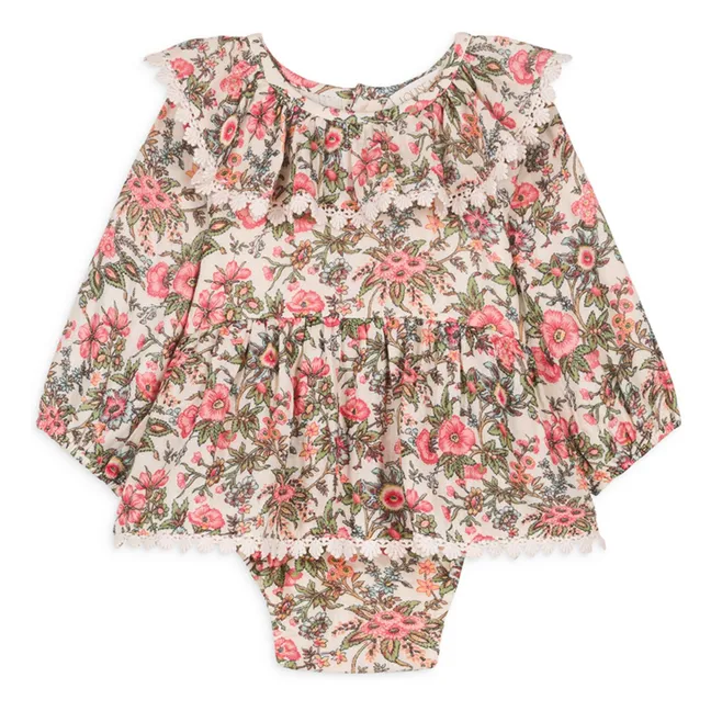 Vestido India Fleurie | Crudo