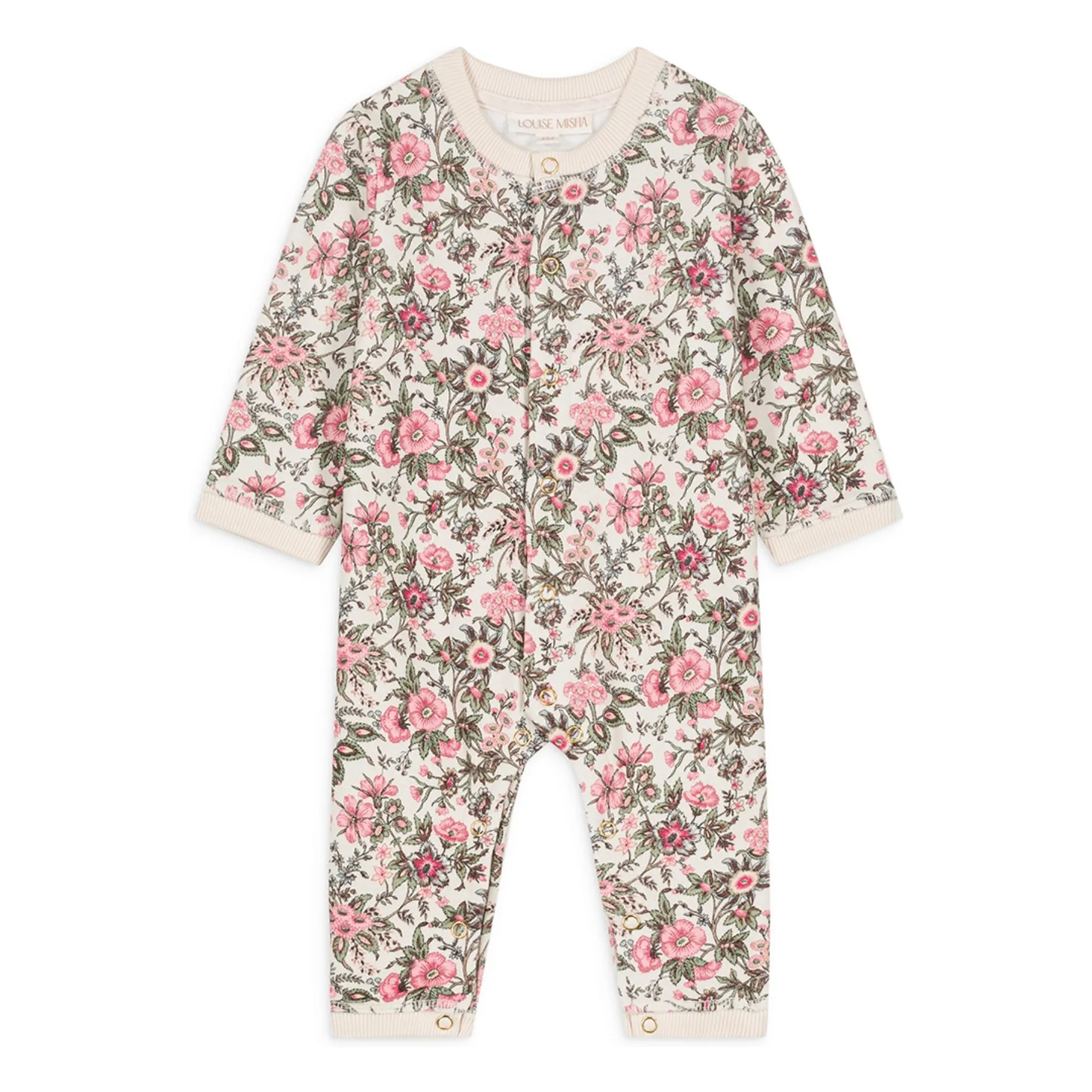 Louise Misha Pink Hélène Molleton Jumpsuit