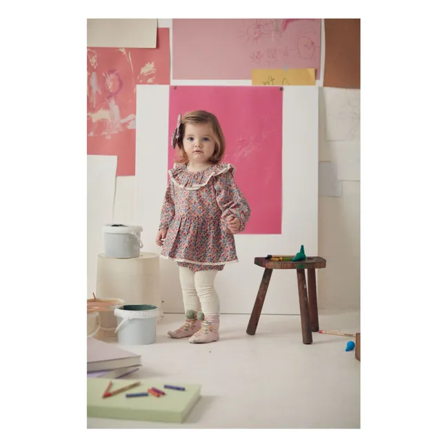 Abito India Fleurie | Rosa