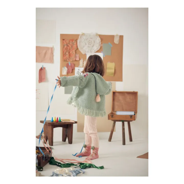 Chaqueta con capucha Clara | Salvia- Imagen del producto n°3