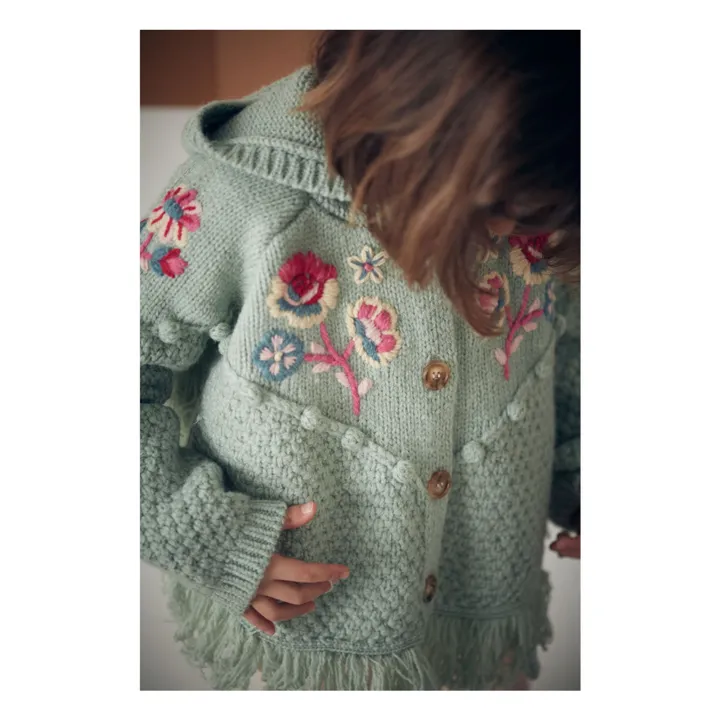 Chaqueta con capucha Clara | Salvia- Imagen del producto n°2