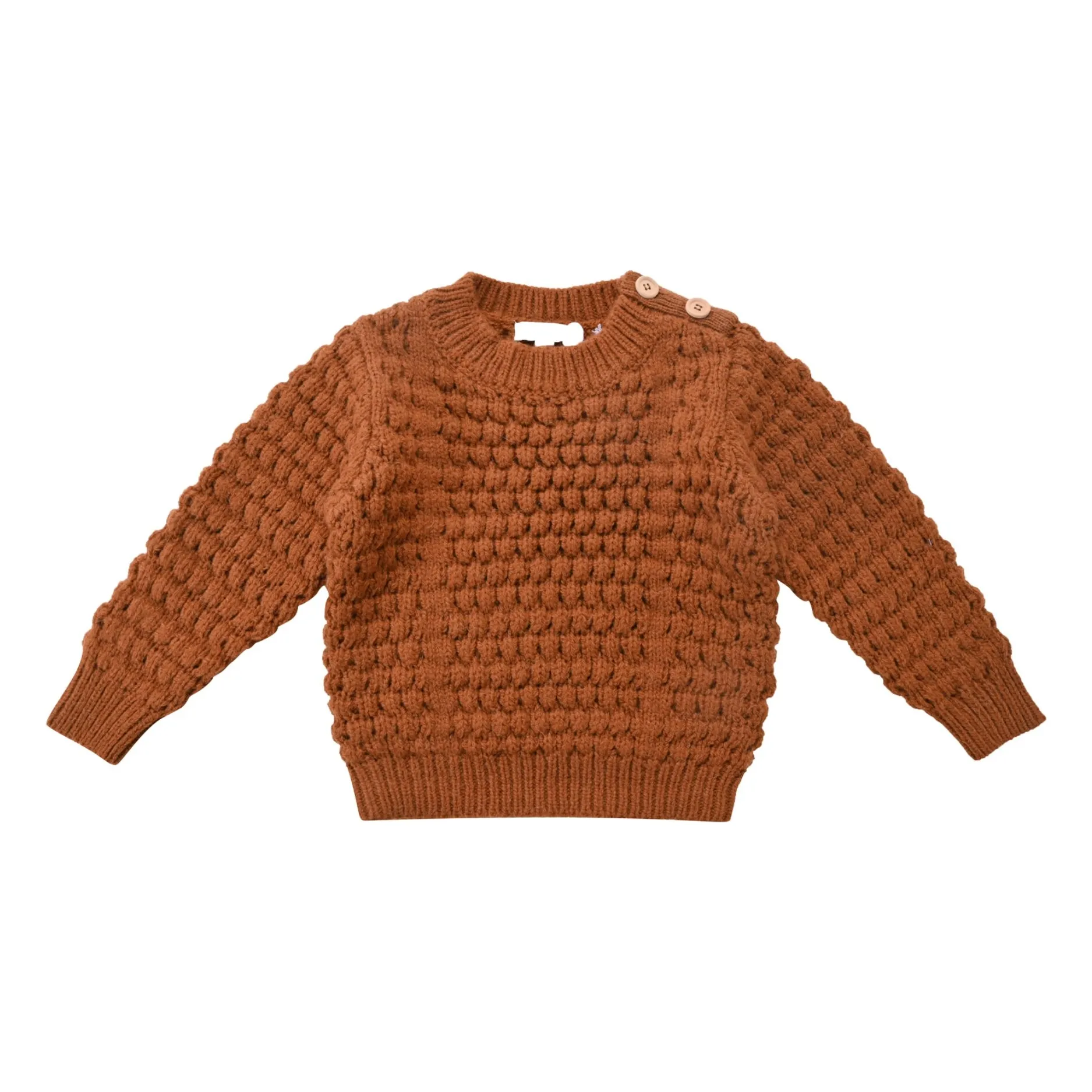 Louise Misha Caramel Amio Maille Fantaisie Sweater