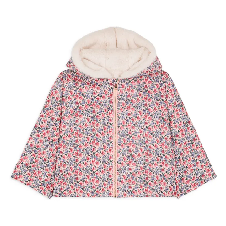 Reversible Felvet Water Repellent Coat | Pink- Product image n°0