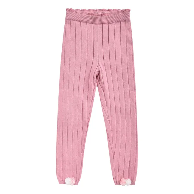 Moldavia Legging con borla | Rosa