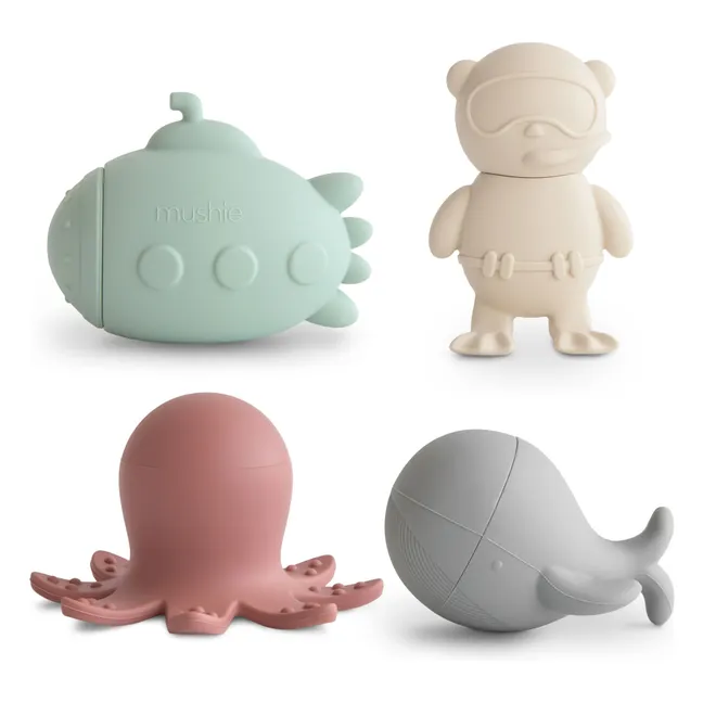 Juguetes de baño Sealife - Juego de 4