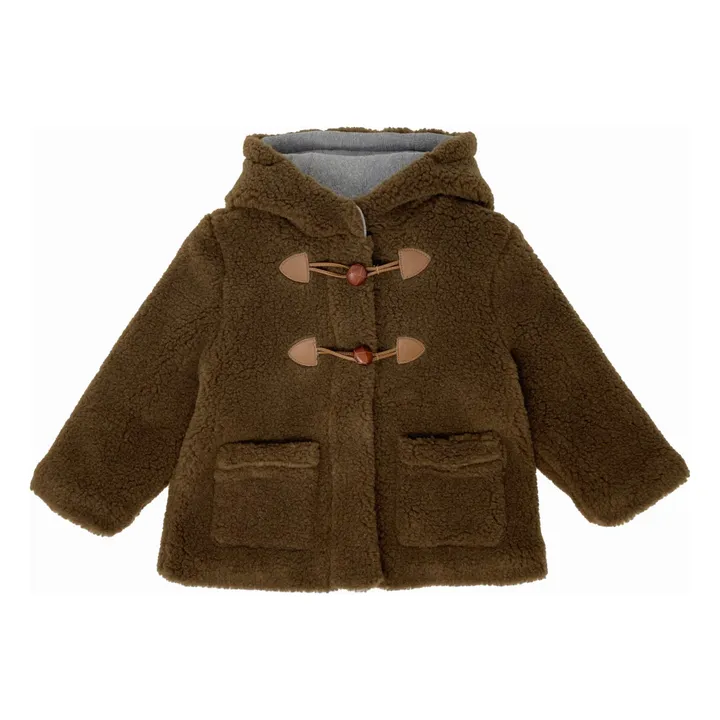 Montgomery coat | Brown- Product image n°0