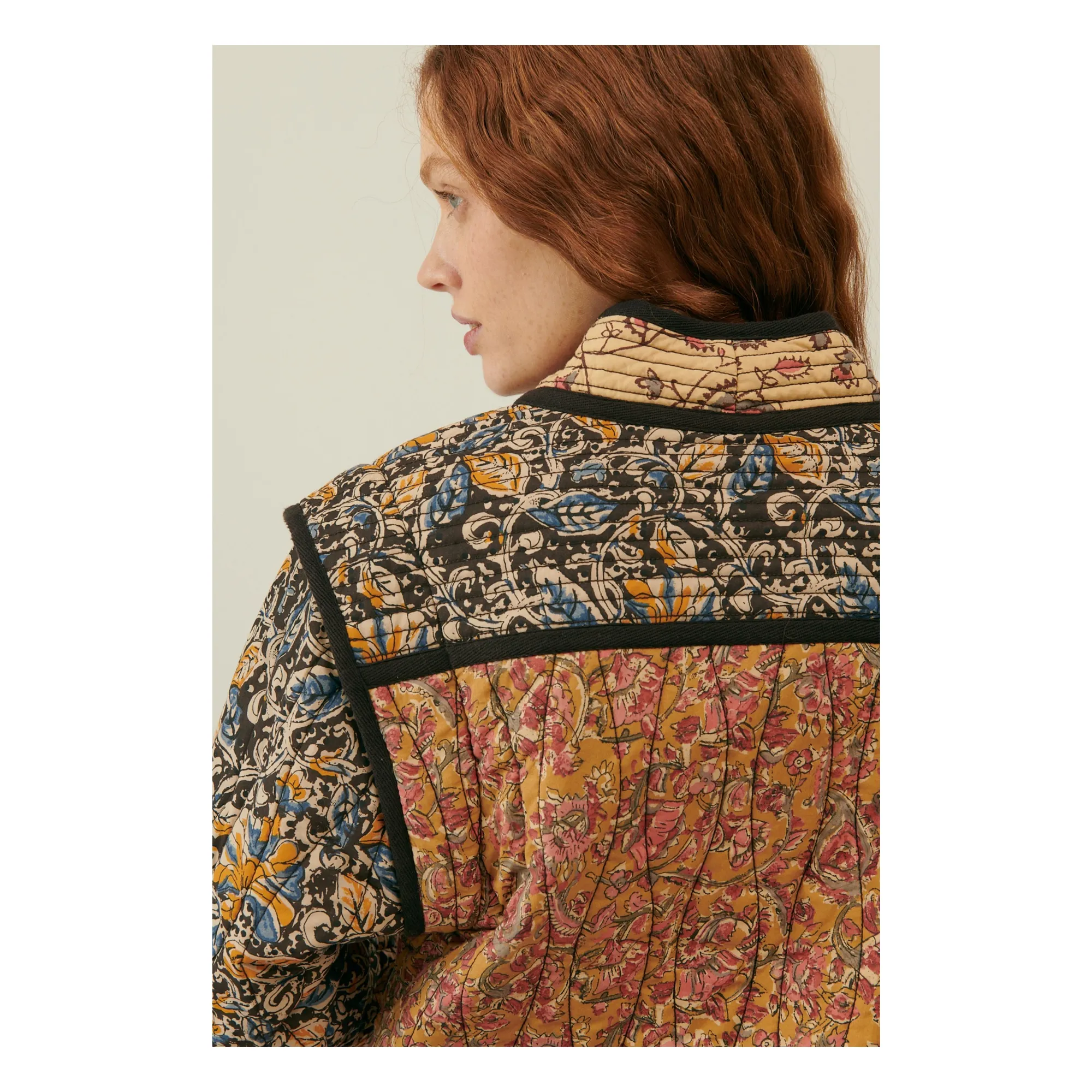 Louise Misha Women's Carbon Nelina Organic Cotton Reversible Quilted Jacket - Collection
