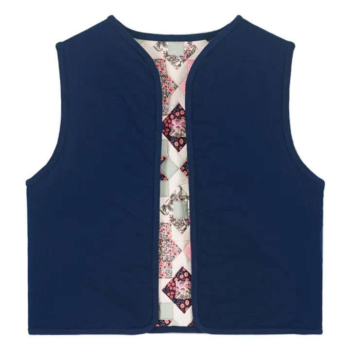 Chaleco reversible Andresa | Azul Marino- Imagen del producto n°1