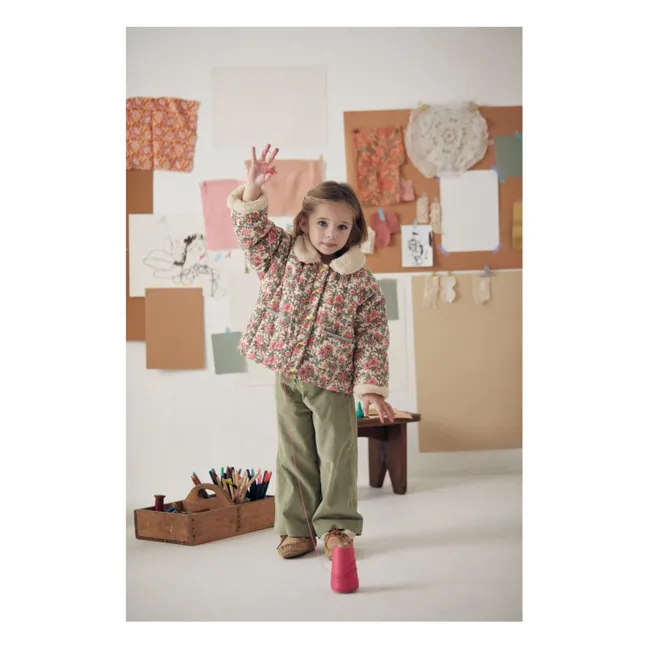 Jasmina Fourré coat | Pink