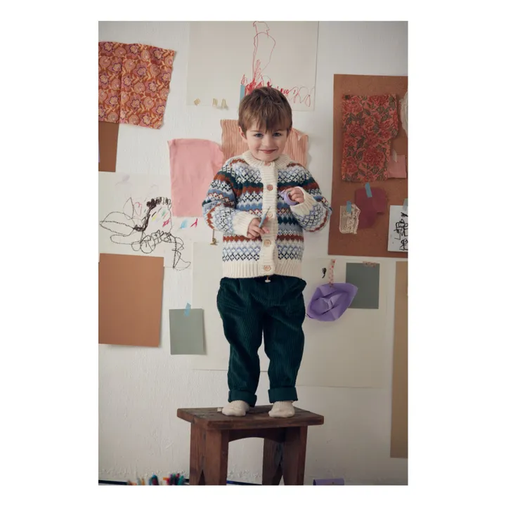 Chaqueta Arib Jacquard | Azul- Imagen del producto n°1
