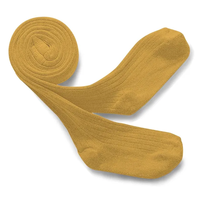Strumpfhose Louise | Sonnenblumengelb
