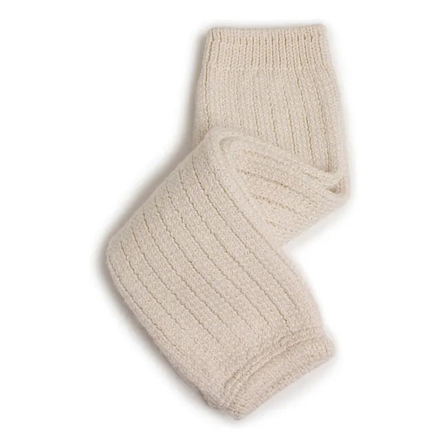 Ghette in lana merino Marie-Helène | Bianco