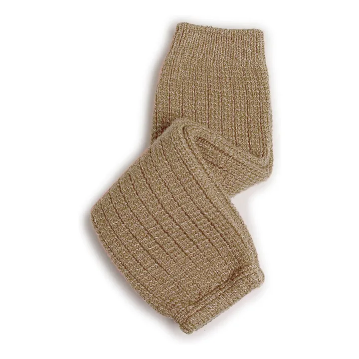 Guêtres en laine mérinos Marie-Helène | Gris- Image produit n°0