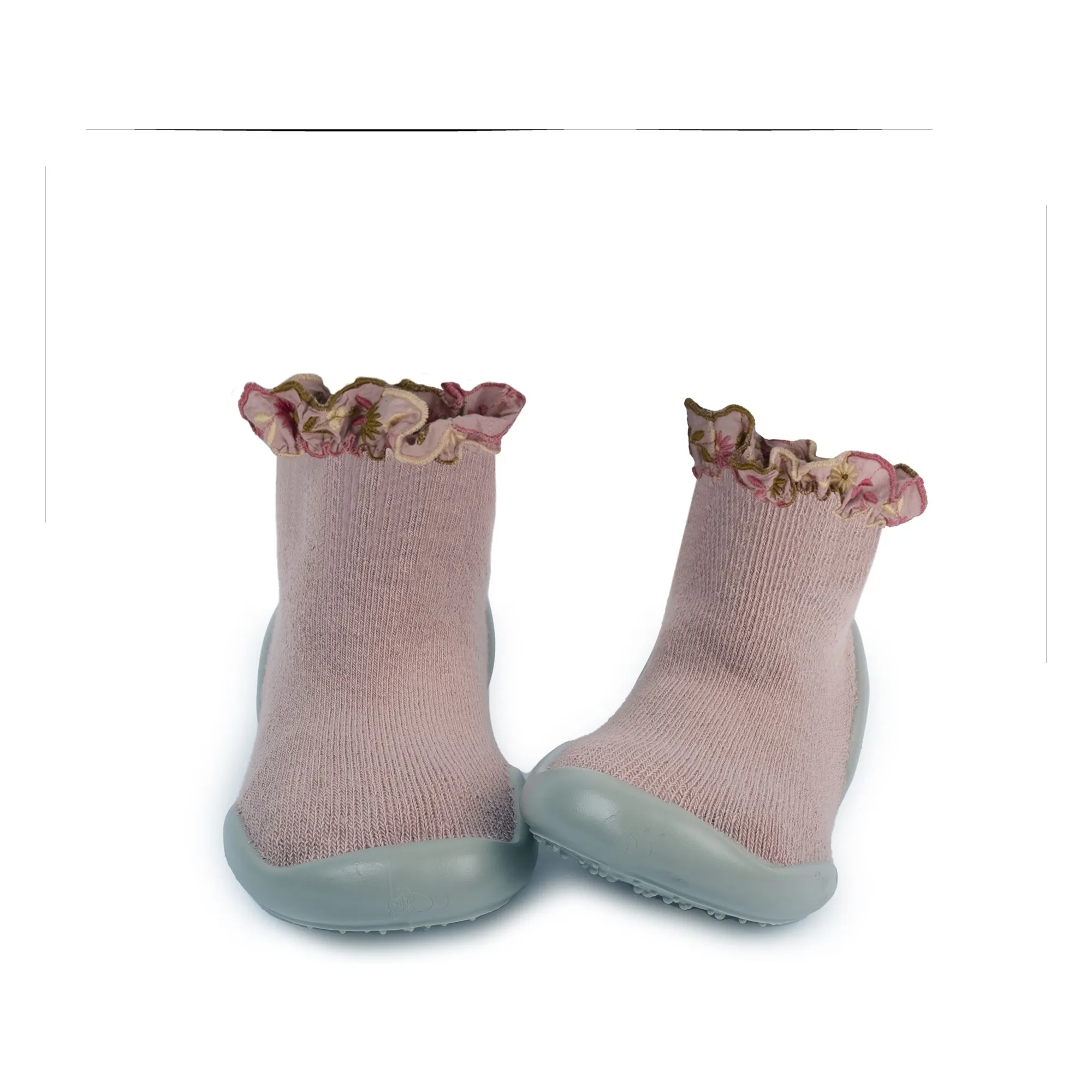 Collégien Pink Marguerite Slippers