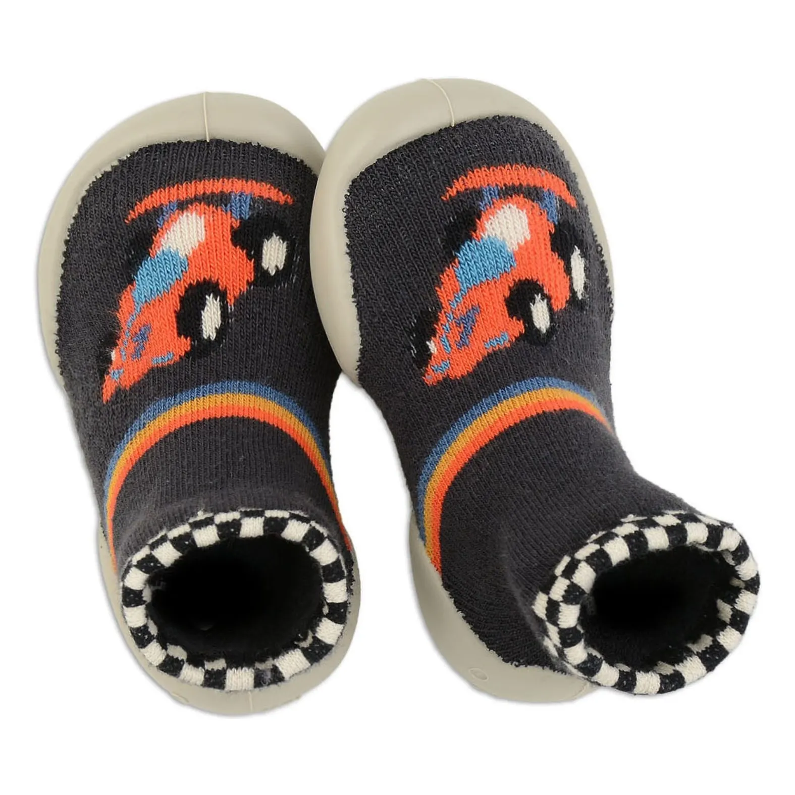 Collégien Grey Monte-Carlo Karting Slippers
