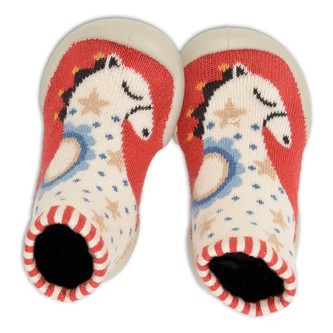 Pantuflas Bertille | Rojo
