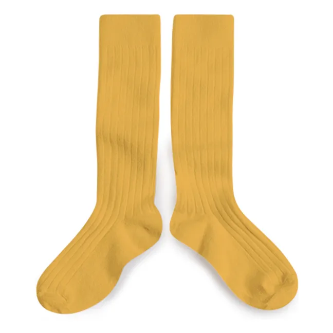 Socken La Haute | Sonnenblumengelb