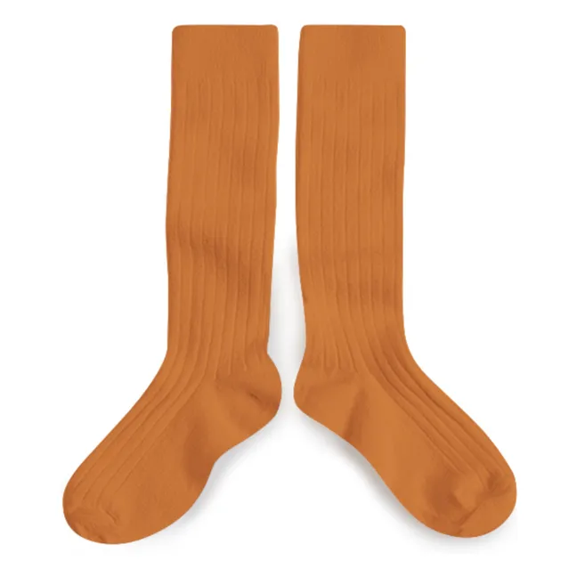 Socken La Haute | Terracotta