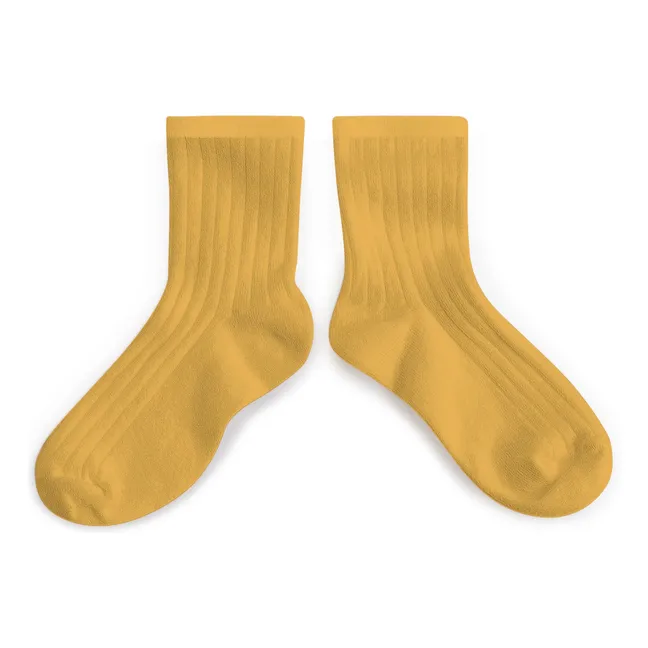 Socken La Mini | Zitronengelb