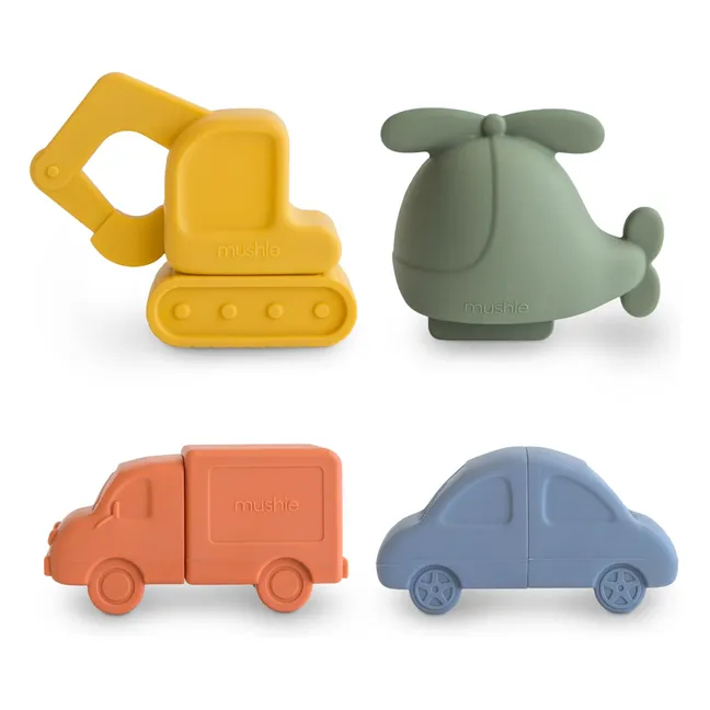 Bath toys Vehicles - Set of 4