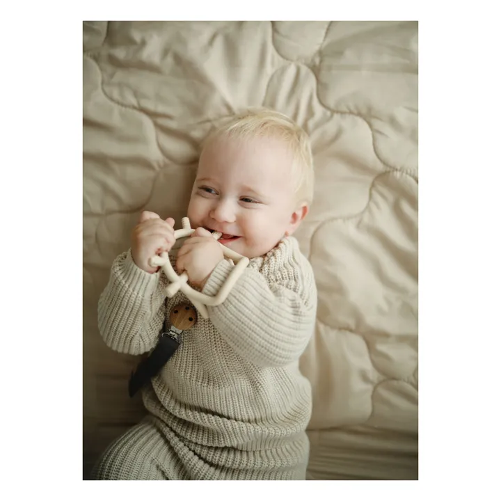 Mordedor de silicona | Crudo- Imagen del producto n°1