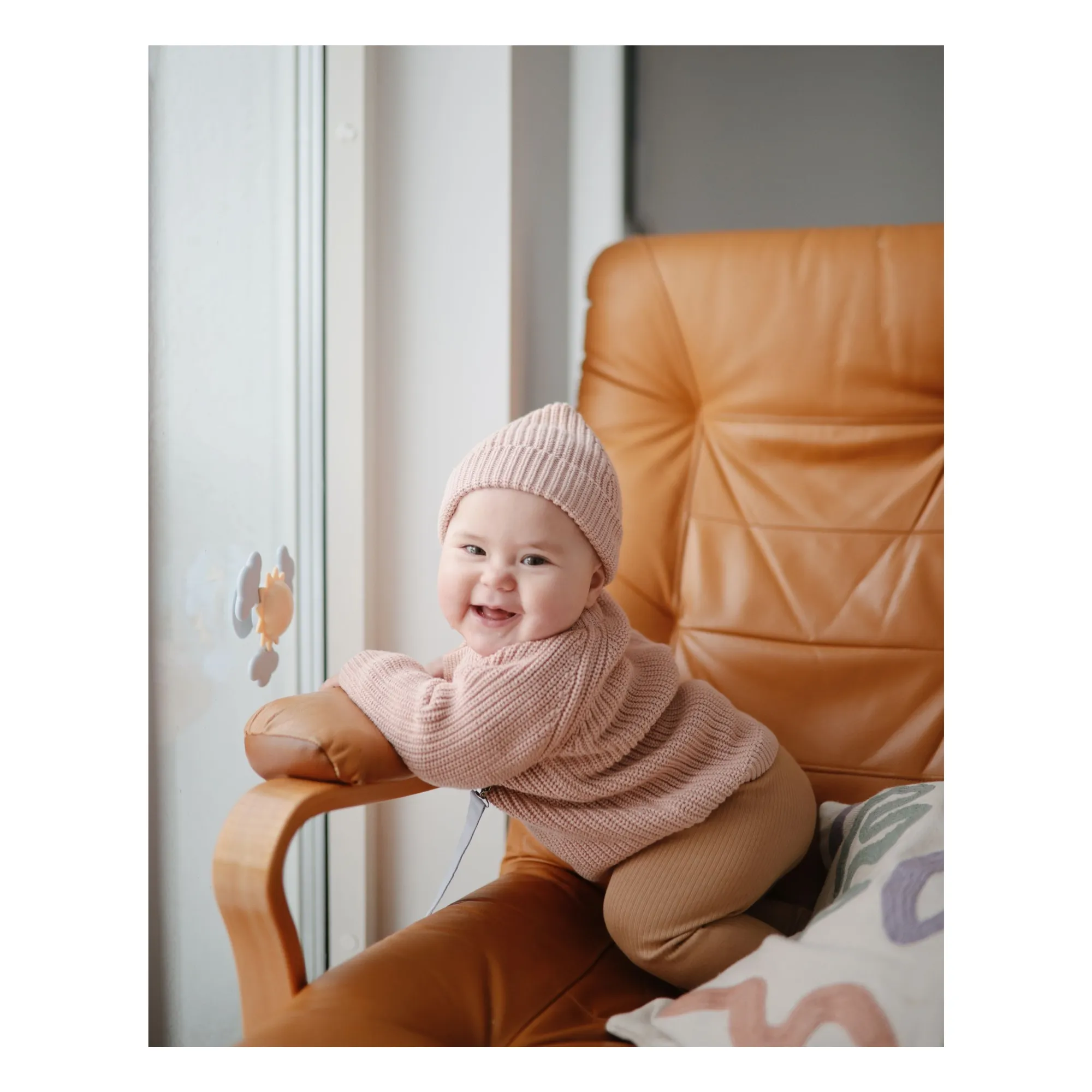 Jouet d'éveil à ventouse | Jaune- Image produit n°5