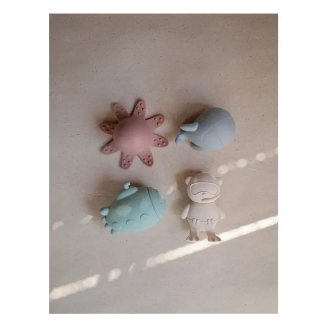 Sealife bath toys - Set of 4