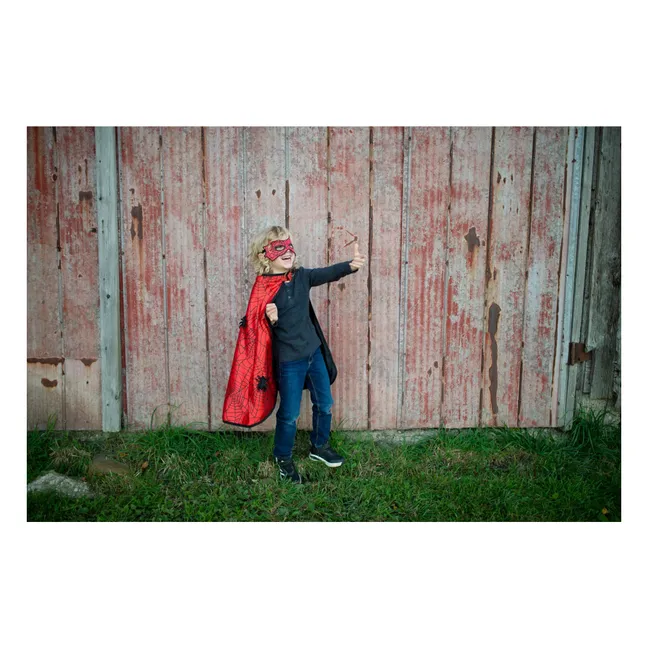 Cape et masque Super-héros réversible