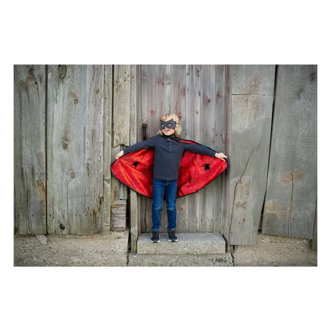 Cape et masque Super-héros réversible