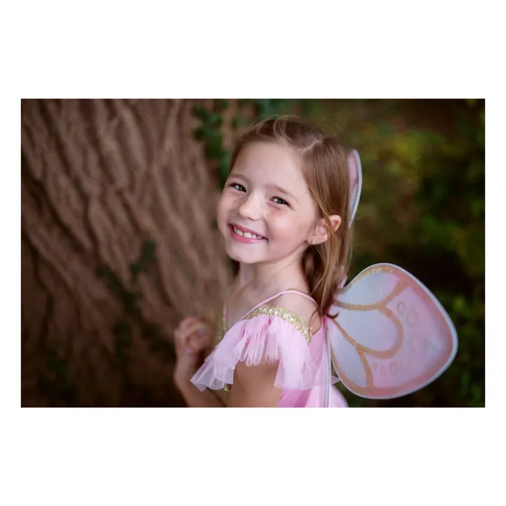 Robe de papillon avec ses ailes dorées- Image produit n°1