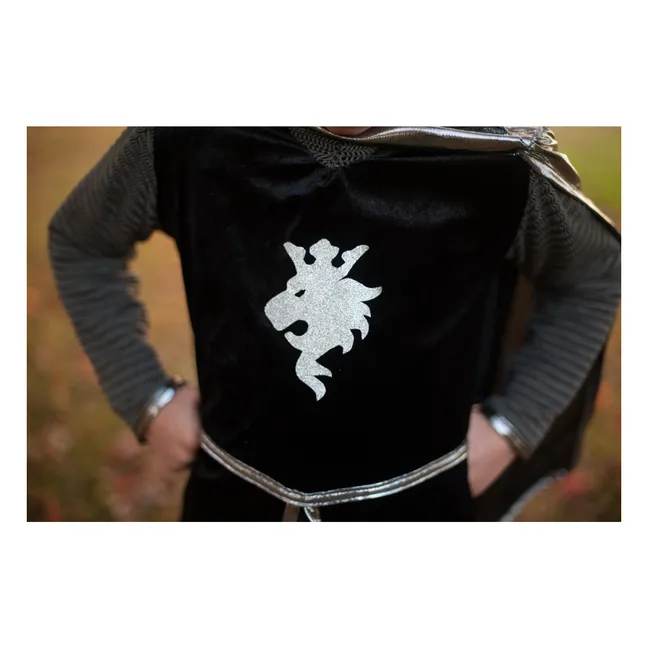 Ritter Kostüm mit Cape und Krone 