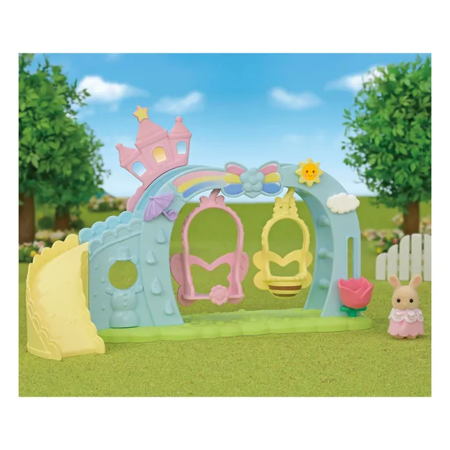 La zona de juegos para bebés