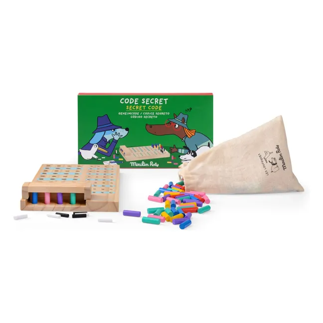 Jeu Code secret en bois