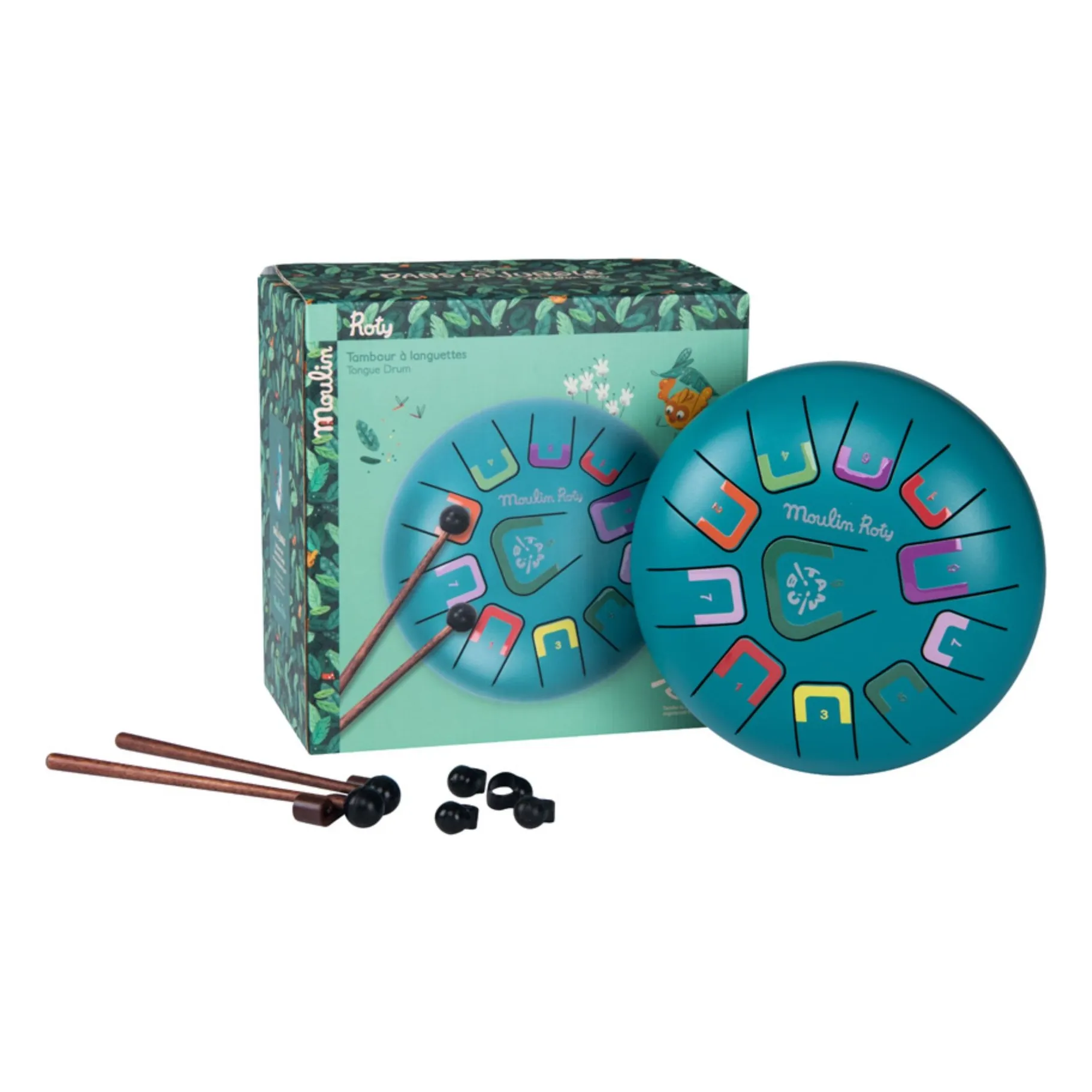 Moulin Roty - En el tambor de la jungla | Smallable