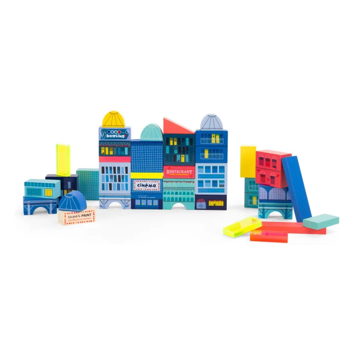 Moulin Roty Building blocks city Avenue du Moulin Smallable