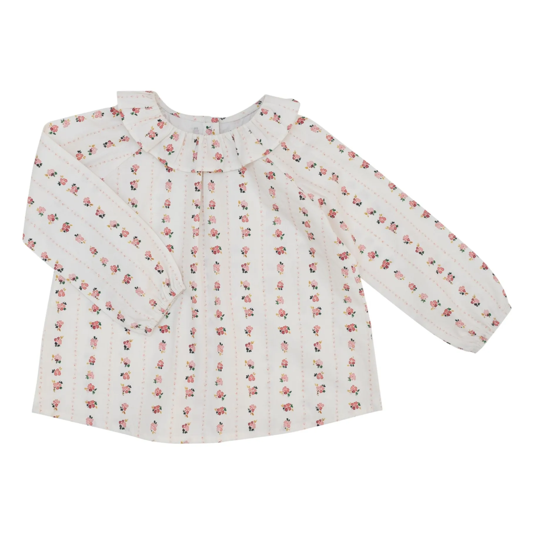 Lililotte Ecru Charlotte Fleurie Baby Blouse