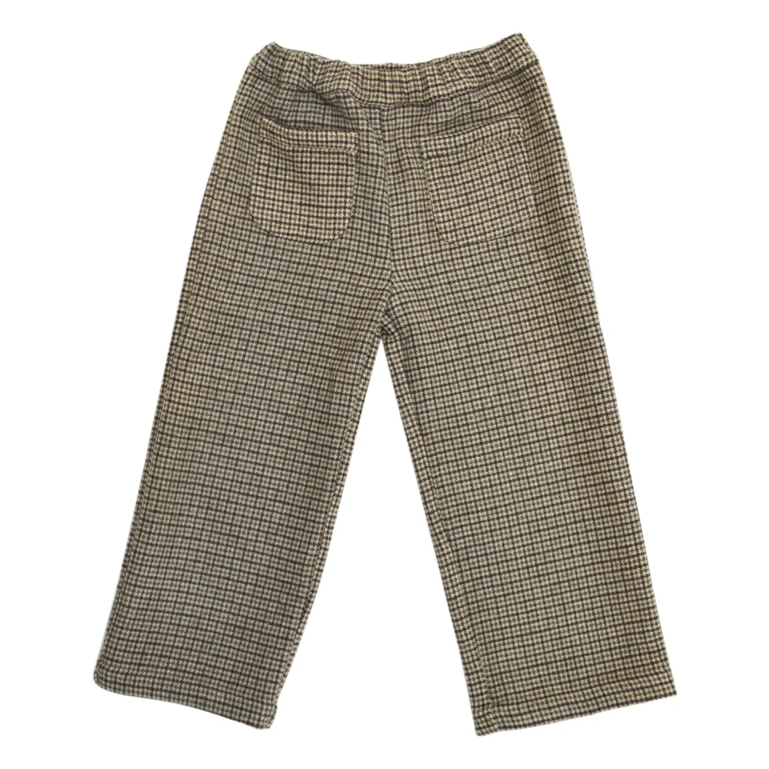 Lililotte Green Léon Pied-De-Poule Flannel Pants