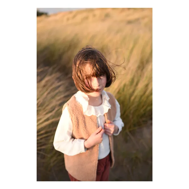 Gilet senza maniche Agathe | Beige